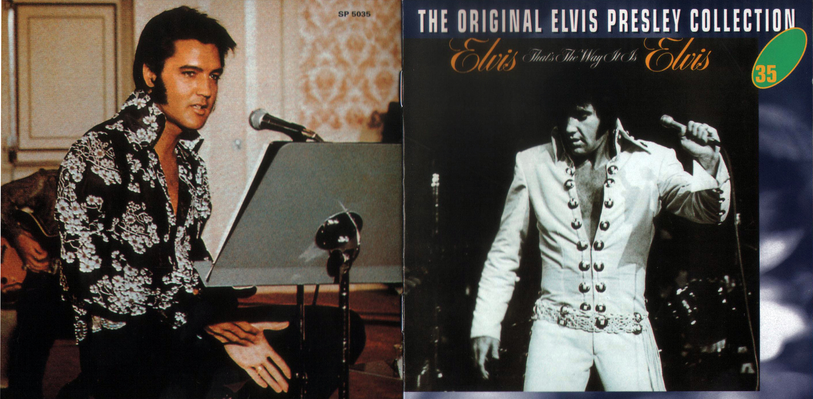 Elvis Presley  The Original Elvis Presley Collection 35; Thats The Way It Is : Booklet